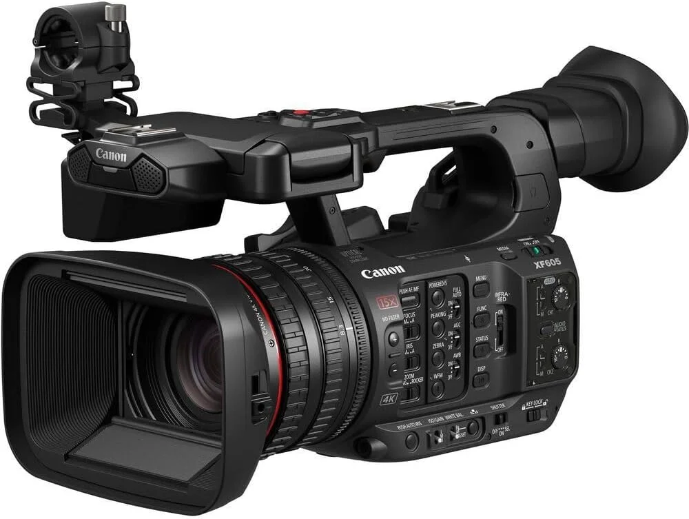 دوربین فیلمبرداری حرفه ای 4K HDR کانن XF605 دوربین فیلمبرداری حرفه ای 4K HDR کانن XF605