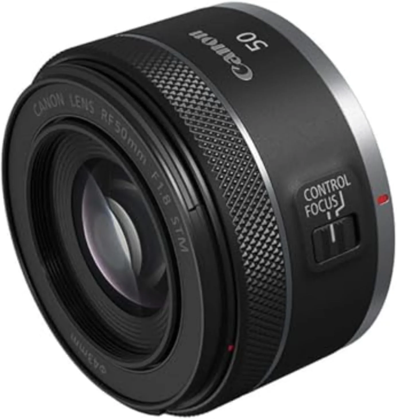 لنز کانن RF 50mm F1.8 STM برای دوربین های فول فریم بدون آینه RF مانت کانن [EOS R, EOS RP, EOS R5, EOS R6] (4515C005)