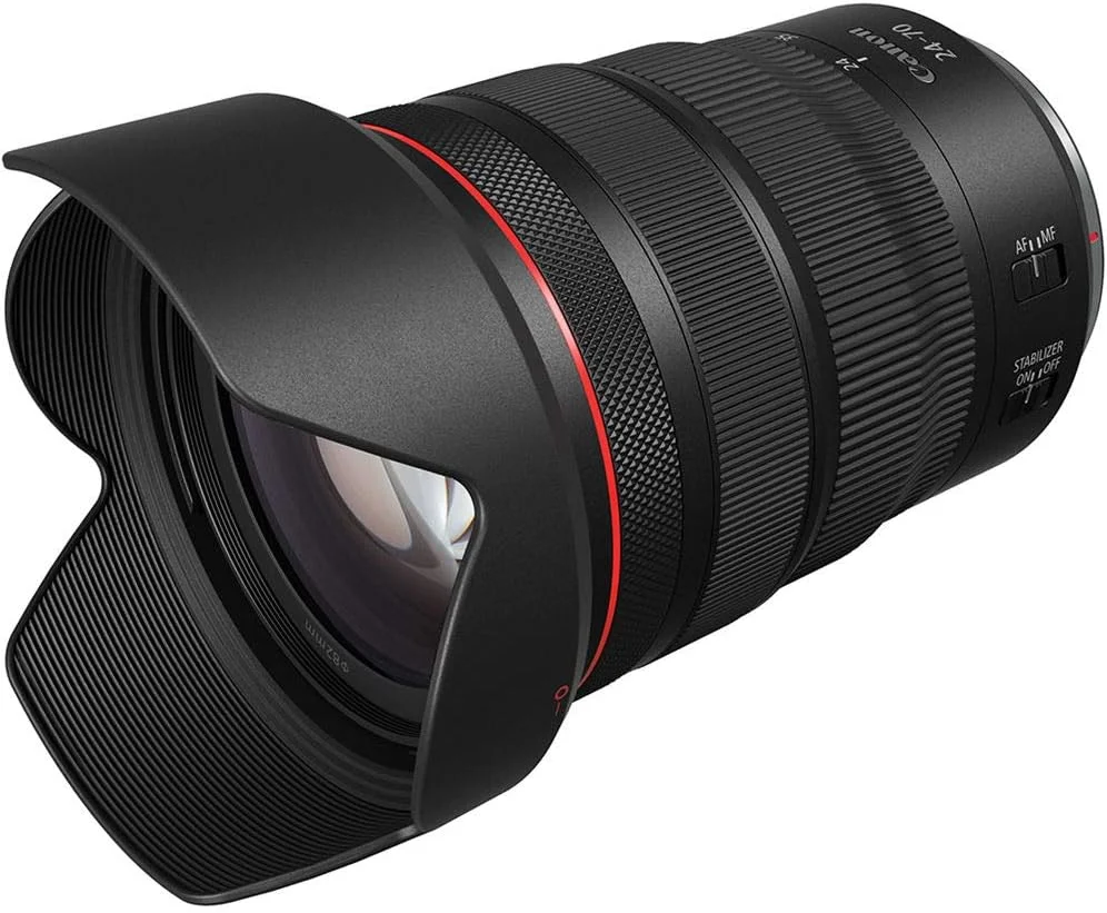 لنز کانن RF 24-70mm F2.8 L IS USM برای دوربین های بدون آینه کانن، 3680C005