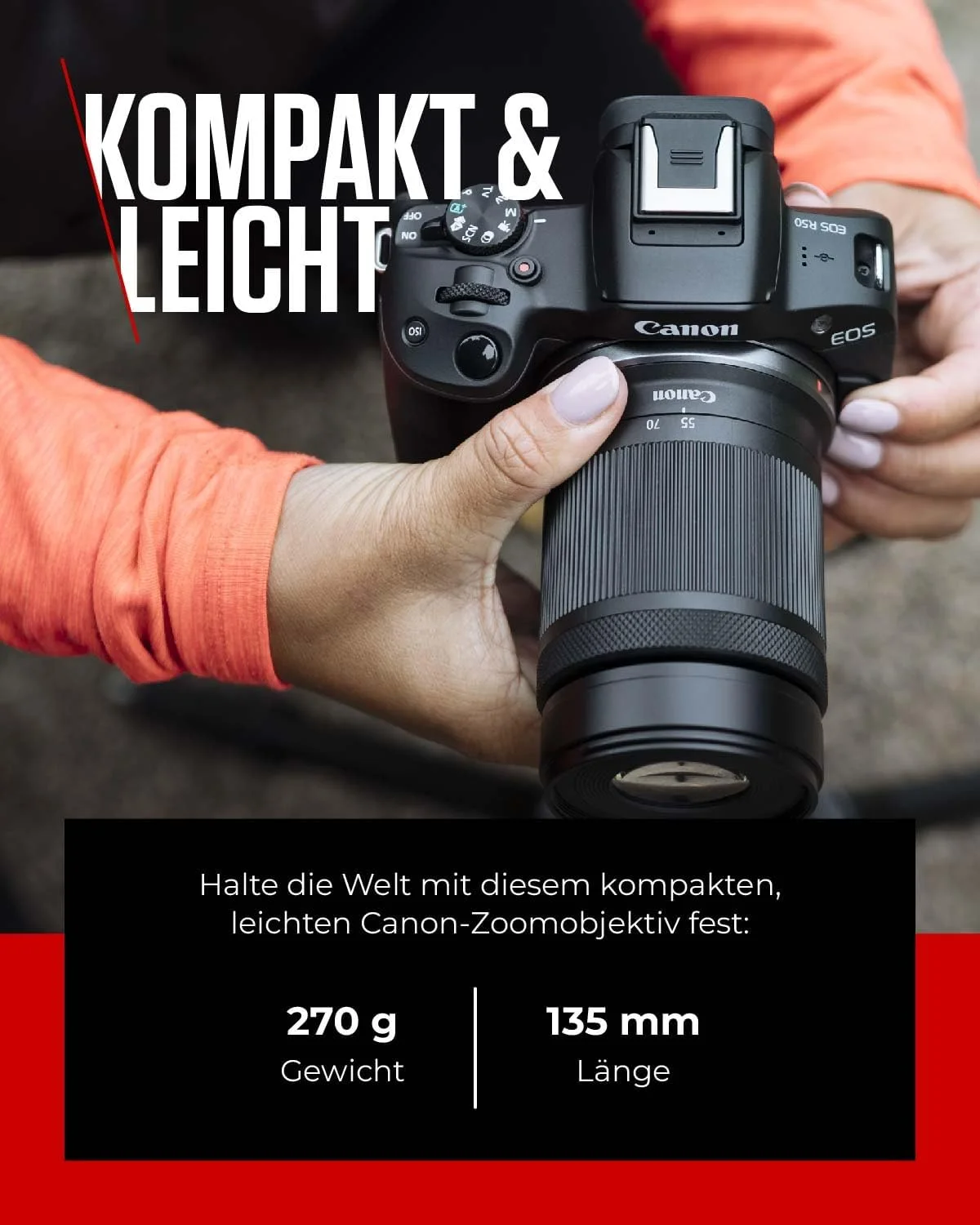 لنز کانن RF-S55-210MM F5-7.1 IS STM لنز کانن RF-S55-210MM F5-7.1 IS STM