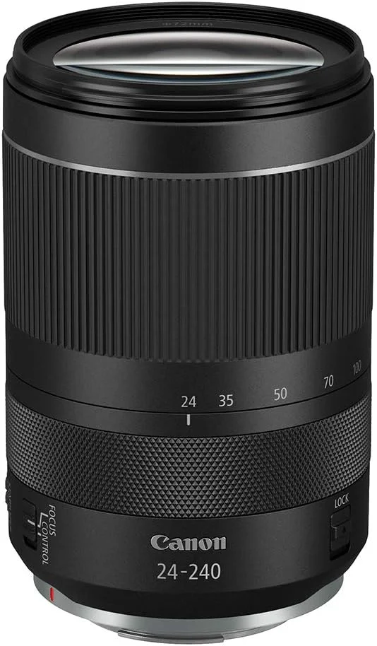 لنز Canon RF 24-240mm F4-6.3 IS USM برای دوربین های بدون آینه سری Canon R لنز Canon RF 24-240mm F4-6.3 IS USM برای دوربین های بدون آینه سری Canon R