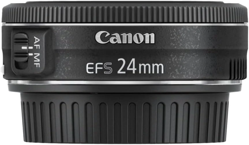 لنز کانن Ef-S2428Stm Ef-S 24mm F/2.8 Stm، مشکی