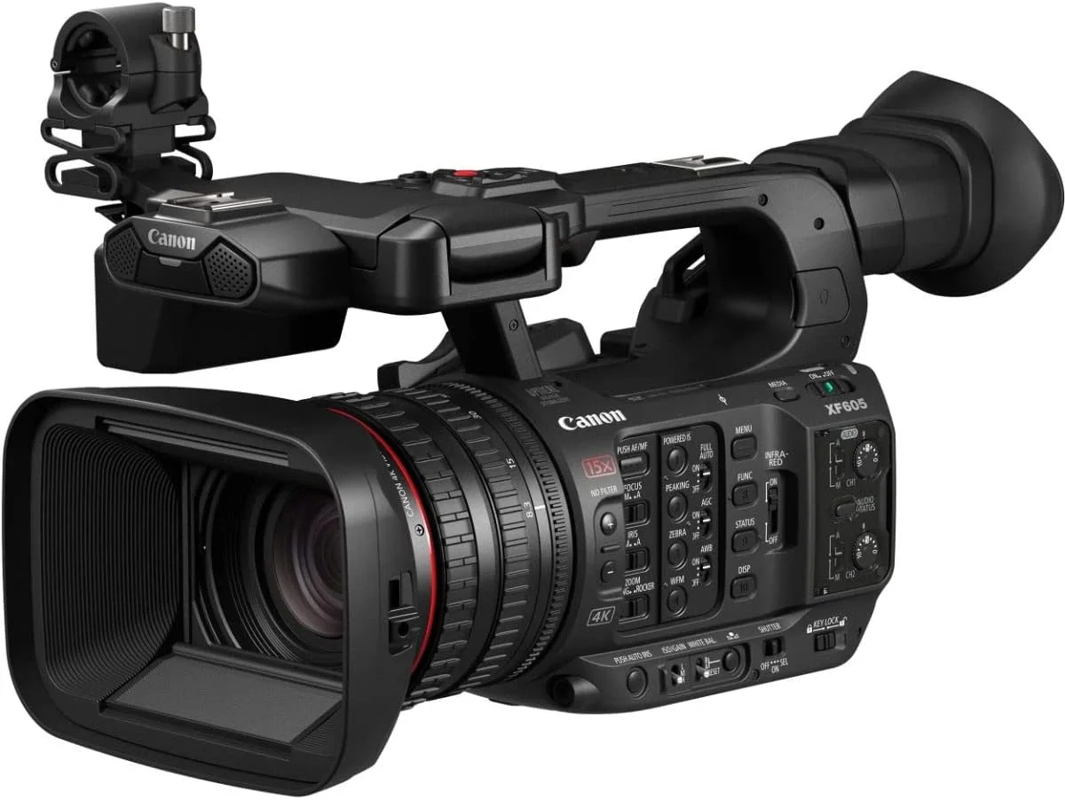 دوربین فیلمبرداری حرفه ای کانن XF605 4K UHD