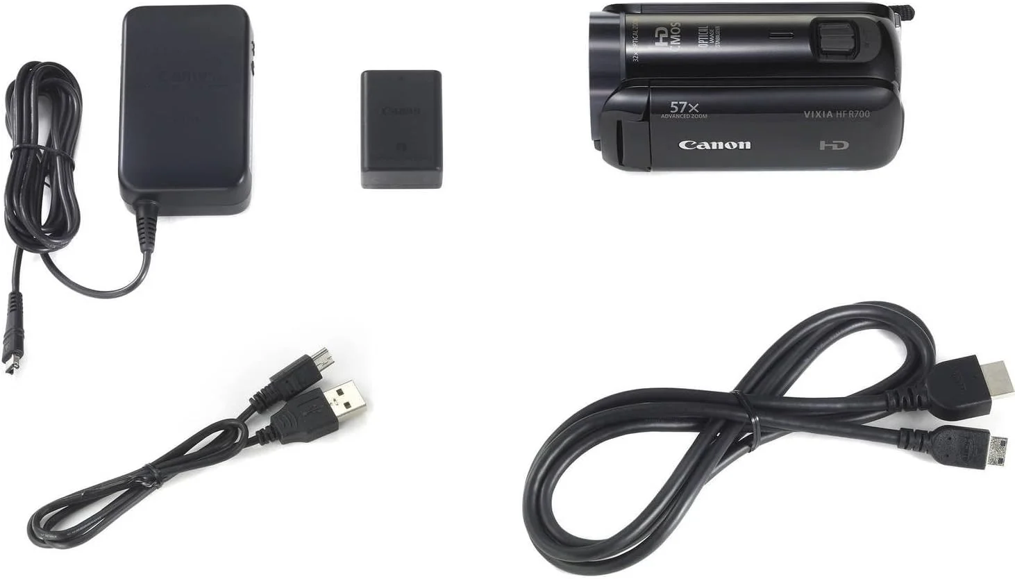 دوربین فیلمبرداری کانن VIXIA HF R700 Full HD با زوم پیشرفته 57 برابر، ویدیوی 1080P، صفحه لمسی 3 اینچی و پردازنده تصویر DIGIC DV 4 - مشکی (بازسازی شده) دوربین فیلمبرداری کانن VIXIA HF R700 Full HD با زوم پیشرفته 57 برابر، ویدیوی 1080P، صفحه لمسی 3 اینچی و پردازنده تصویر DIGIC DV 4 - مشکی (بازسازی شده)