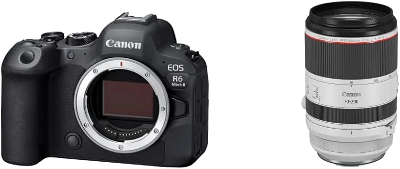 دوربین بدون آینه فول فریم Canon EOS R6 Mark II (فقط بدنه) - عکاسی و فیلمبرداری - 24.2 مگاپیکسل، CMOS، عکاسی پیوسته - پردازش تصویر DIGIC X - نمونه برداری بیش از حد ویدئو 6K - تشخیص پیشرفته سوژه