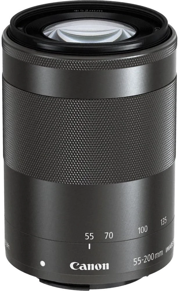لنز کانن EF-M 55-200mm f/4.5-6.3 IS STM (مشکی) (9517B002) + کیت فیلتر + نگهدارنده درب لنز + کیت تمیز کننده + موارد دیگر (بازسازی شده) لنز کانن EF-M 55-200mm f/4.5-6.3 IS STM (مشکی) (9517B002) + کیت فیلتر + نگهدارنده درب لنز + کیت تمیز کننده + موارد دیگر (بازسازی شده)