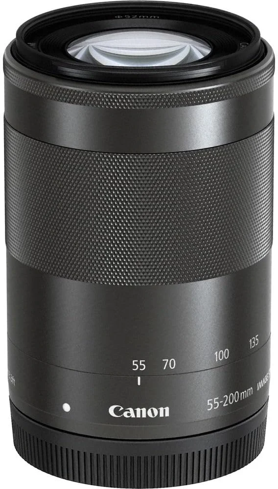 لنز کانن EF-M 55-200mm f/4.5-6.3 IS STM (مشکی) (9517B002) + کیت فیلتر + نگهدارنده درب لنز + کیت تمیز کننده + موارد دیگر (بازسازی شده) لنز کانن EF-M 55-200mm f/4.5-6.3 IS STM (مشکی) (9517B002) + کیت فیلتر + نگهدارنده درب لنز + کیت تمیز کننده + موارد دیگر (بازسازی شده)