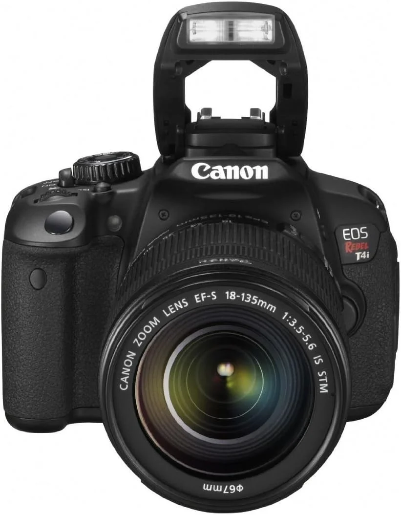 Canon EOS Rebel T4i 18.0 MP CMOS Digital Camera with 18-135mm EF-S is STM Lens