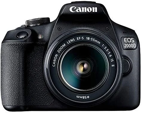 دوربین DSLR کانن EOS 2000D (Rebel T7) به همراه کیت لنز 18-55mm III (بازسازی شده) دوربین DSLR کانن EOS 2000D (Rebel T7) به همراه کیت لنز 18-55mm III (بازسازی شده)