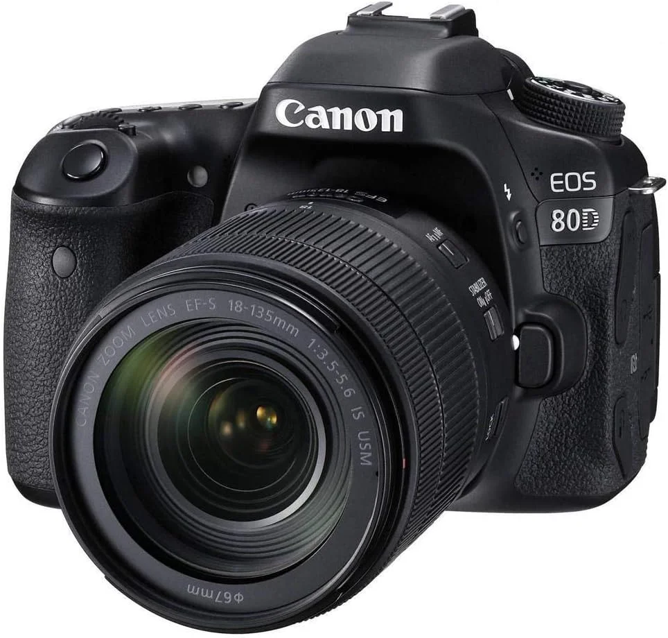دوربین DSLR کانن EOS 80D با لنز 18-135 میلیمتری - بسته شروع (بازسازی شده) دوربین DSLR کانن EOS 80D با لنز 18-135 میلیمتری - بسته شروع (بازسازی شده)