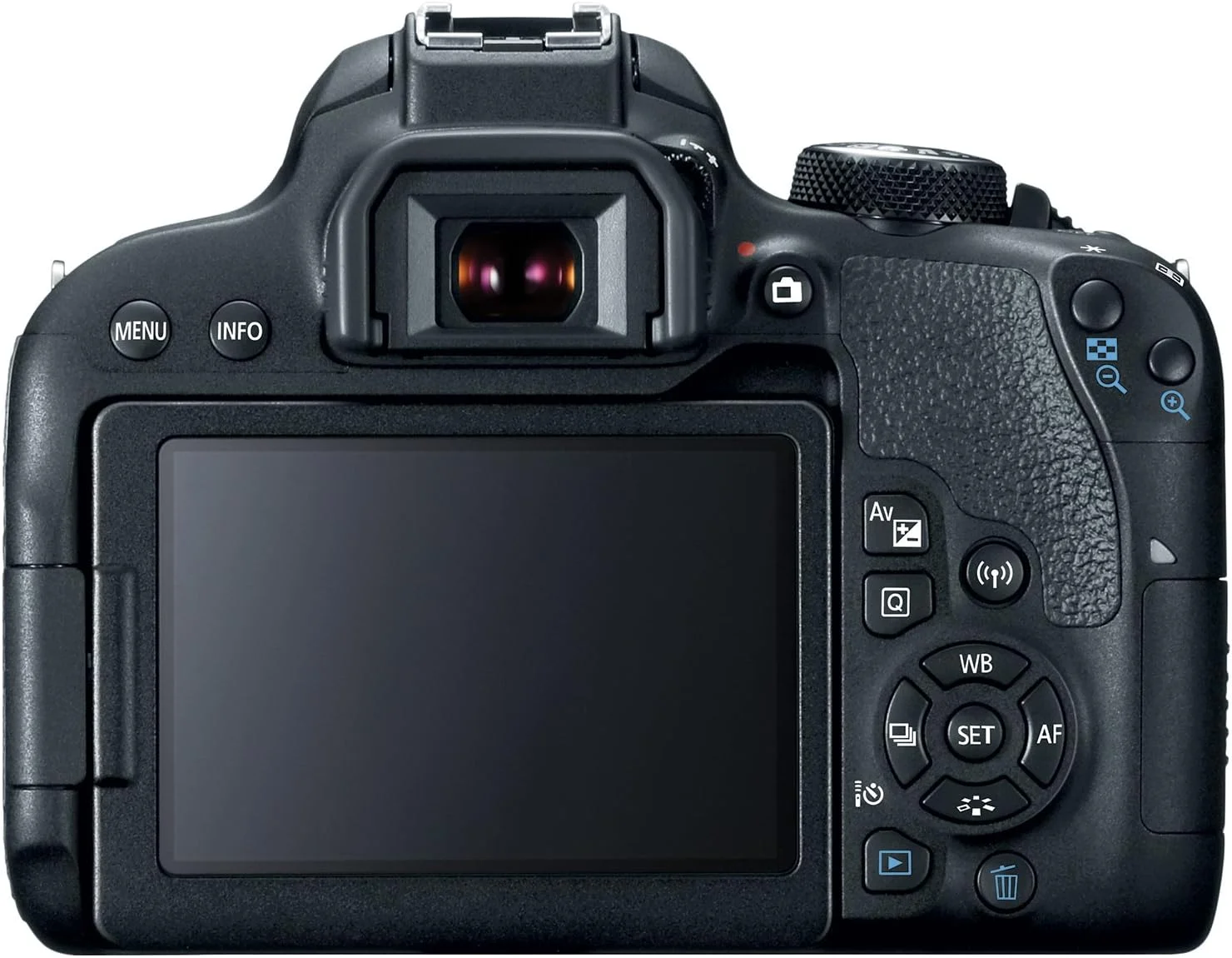 دوربین DSLR کانن EOS Rebel T7i با لنز 18-55 میلیمتری - مشکی (بازسازی شده) دوربین DSLR کانن EOS Rebel T7i با لنز 18-55 میلیمتری - مشکی (بازسازی شده)