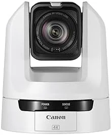 پک سه تایی دوربین Canon CR-N100 (2 سفید، 1 مشکی) به همراه کنترلر دوربین PTZ از راه دور RC-IP00