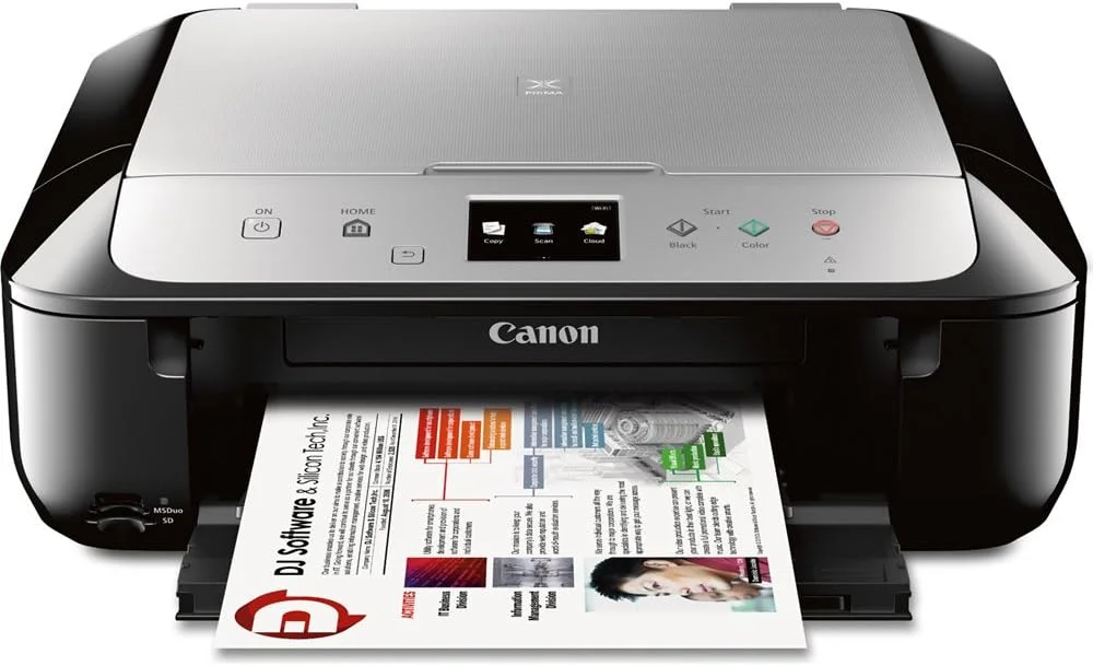 پرینتر چندکاره بیسیم کانن مدل MG6821 با اسکنر و کپی: چاپ از موبایل و تبلت سازگار با AirPrint™ و Google Cloud Print پرینتر چندکاره بیسیم کانن مدل MG6821 با اسکنر و کپی: چاپ از موبایل و تبلت سازگار با AirPrint™ و Google Cloud Print