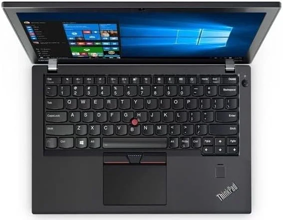 لپ تاپ تجاری لنوو ThinkPad X270 (بازسازی شده) | پردازنده Intel Core i5 نسل هفتم | 8 گیگابایت رم DDR4 | 256 گیگابایت SSD | صفحه نمایش 12.5 اینچی | ویندوز 10 پرو