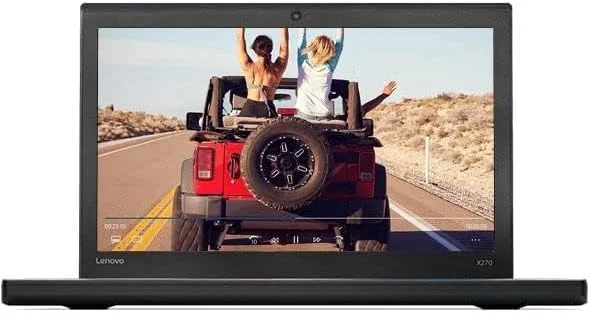 لپ تاپ تجاری لنوو ThinkPad X270 (بازسازی شده) | پردازنده Intel Core i5 نسل هفتم | 8 گیگابایت رم DDR4 | 256 گیگابایت SSD | صفحه نمایش 12.5 اینچی | ویندوز 10 پرو
