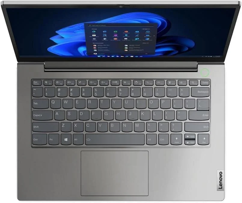 لپ تاپ تجاری جدید لنوو ThinkBook 14 G6 با صفحه نمایش 14 اینچی FHD ضد تابش نور، پردازنده Core i7-13700h، رم 16 گیگابایتی، حافظه SSD 512 گیگابایتی، گرافیک Intel Iris Xe، ویندوز 11 پرو خاکستری به همراه هدست بلوتوث رایگان