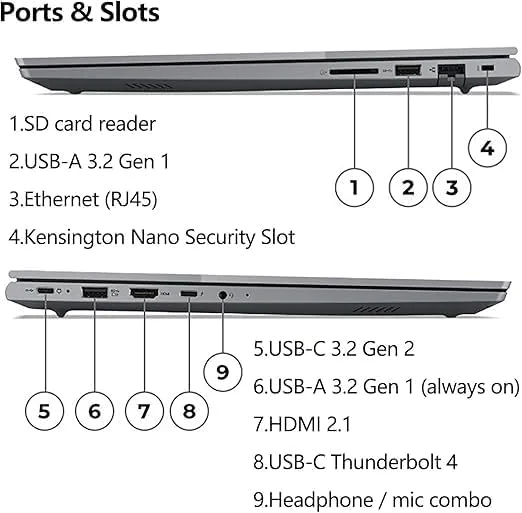 لپ تاپ لنوو ThinkBook 16 G8 با صفحه نمایش 16 اینچی FHD+، پردازنده 16 هسته ای Intel Ultra 7-255H، رم 32 گیگابایتی DDR5، حافظه SSD یک ترابایتی PCIe، وای فای 6، بلوتوث 5.2، کیبورد با نور پس زمینه، حسگر اثر انگشت، و ویندوز 11 پرو (ارتقا یافته)، مدل امارات لپ تاپ لنوو ThinkBook 16 G8 با صفحه نمایش 16 اینچی FHD+، پردازنده 16 هسته ای Intel Ultra 7-255H، رم 32 گیگابایتی DDR5، حافظه SSD یک ترابایتی PCIe، وای فای 6، بلوتوث 5.2، کیبورد با نور پس زمینه، حسگر اثر انگشت، و ویندوز 11 پرو (ارتقا یافته)، مدل امارات