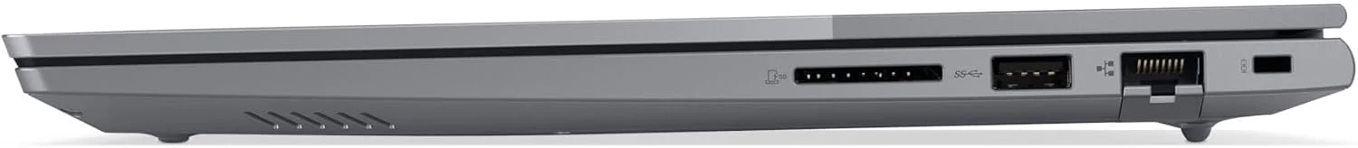 لپ تاپ لنوو ThinkBook 14 G6 IRL، صفحه نمایش 14 اینچی WUXGA IPS، پردازنده Intel Core i7-13700H، رم 8 گیگابایتی DDR5، حافظه SSD 512 گیگابایتی، گرافیک Intel Iris Xe، کیبورد با نور پس زمینه انگلیسی، خاکستری قطبی