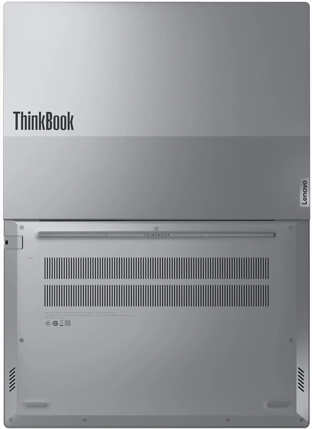 لپ تاپ لنوو ThinkBook 14 G6 IRL، صفحه نمایش 14 اینچی WUXGA IPS، پردازنده Intel Core i7-13700H، رم 8 گیگابایتی DDR5، حافظه SSD 512 گیگابایتی، گرافیک Intel Iris Xe، کیبورد با نور پس زمینه انگلیسی، خاکستری قطبی