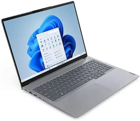 لپ تاپ لنوو ThinkBook 16 G7 IML Intel Core Ultra 5 125U، صفحه نمایش 40.6 سانتی متر (16 اینچ) WUXGA، رم 8 گیگابایت DDR5-SDRAM، حافظه SSD 256 گیگابایت