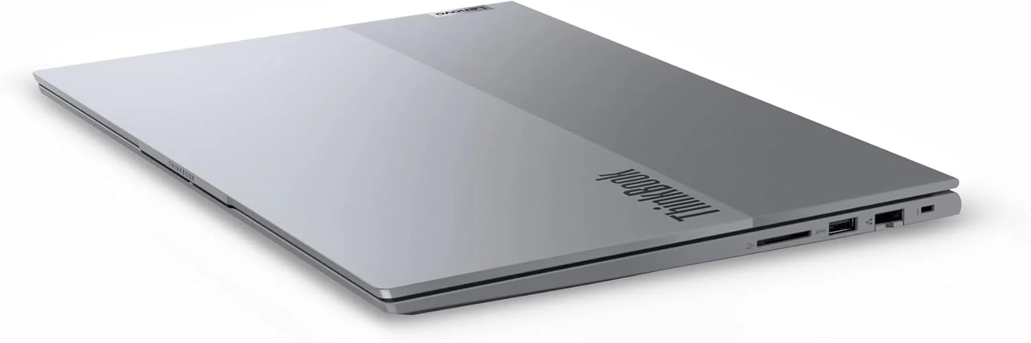 لپ تاپ لنوو ThinkBook 16 G7 IML Intel Core Ultra 5 125U، صفحه نمایش 40.6 سانتی متر (16 اینچ) WUXGA، رم 8 گیگابایت DDR5-SDRAM، حافظه SSD 256 گیگابایت