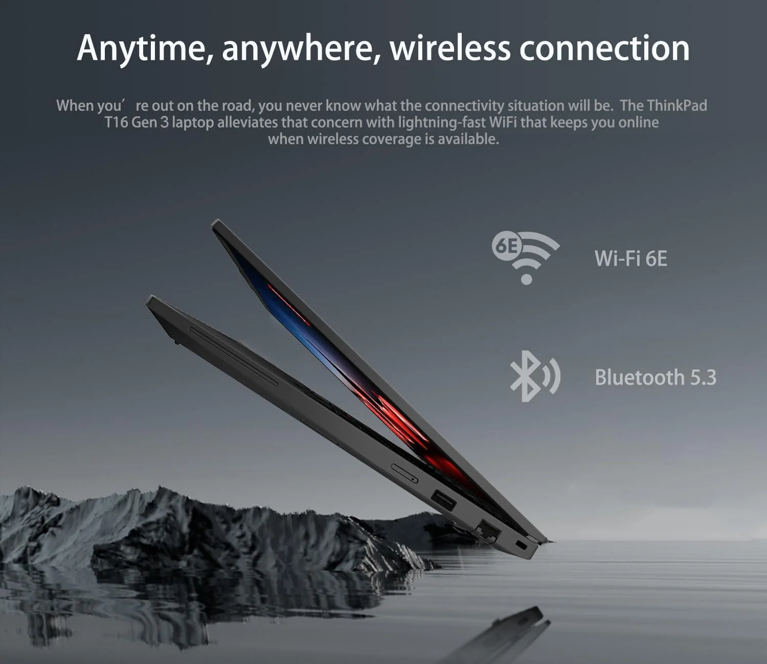 لپ تاپ تجاری لنوو ThinkPad T16 Gen 3 (صفحه نمایش لمسی 16 اینچی FHD+، پردازنده 12 هسته ای Intel Ultra 7 155U (>i7-1355U)، رم 32 گیگابایتی DDR5، حافظه SSD 1 ترابایتی) 2 x Thunderbolt 4، حسگر اثر انگشت، نور پس زمینه، وب کم 5 مگاپیکسلی، ویندوز 11 پرو، رایانه هوش مصنوعی 2025، مشکی