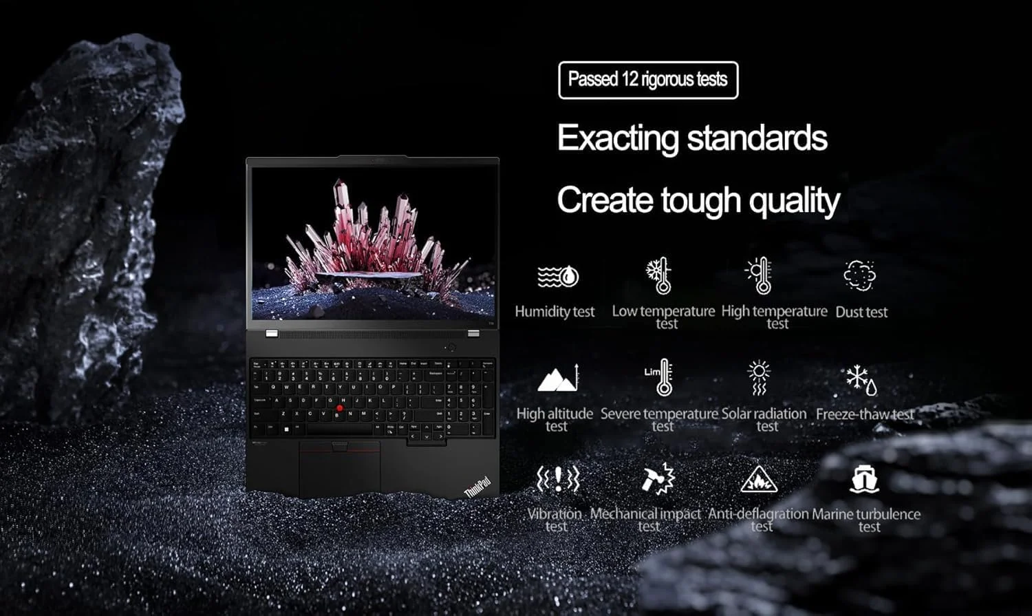 لپ تاپ تجاری لنوو ThinkPad T16 Gen 3 (صفحه نمایش لمسی 16 اینچی FHD+، پردازنده 12 هسته ای Intel Ultra 7 155U (>i7-1355U)، رم 32 گیگابایتی DDR5، حافظه SSD 1 ترابایتی) 2 x Thunderbolt 4، حسگر اثر انگشت، نور پس زمینه، وب کم 5 مگاپیکسلی، ویندوز 11 پرو، رایانه هوش مصنوعی 2025، مشکی