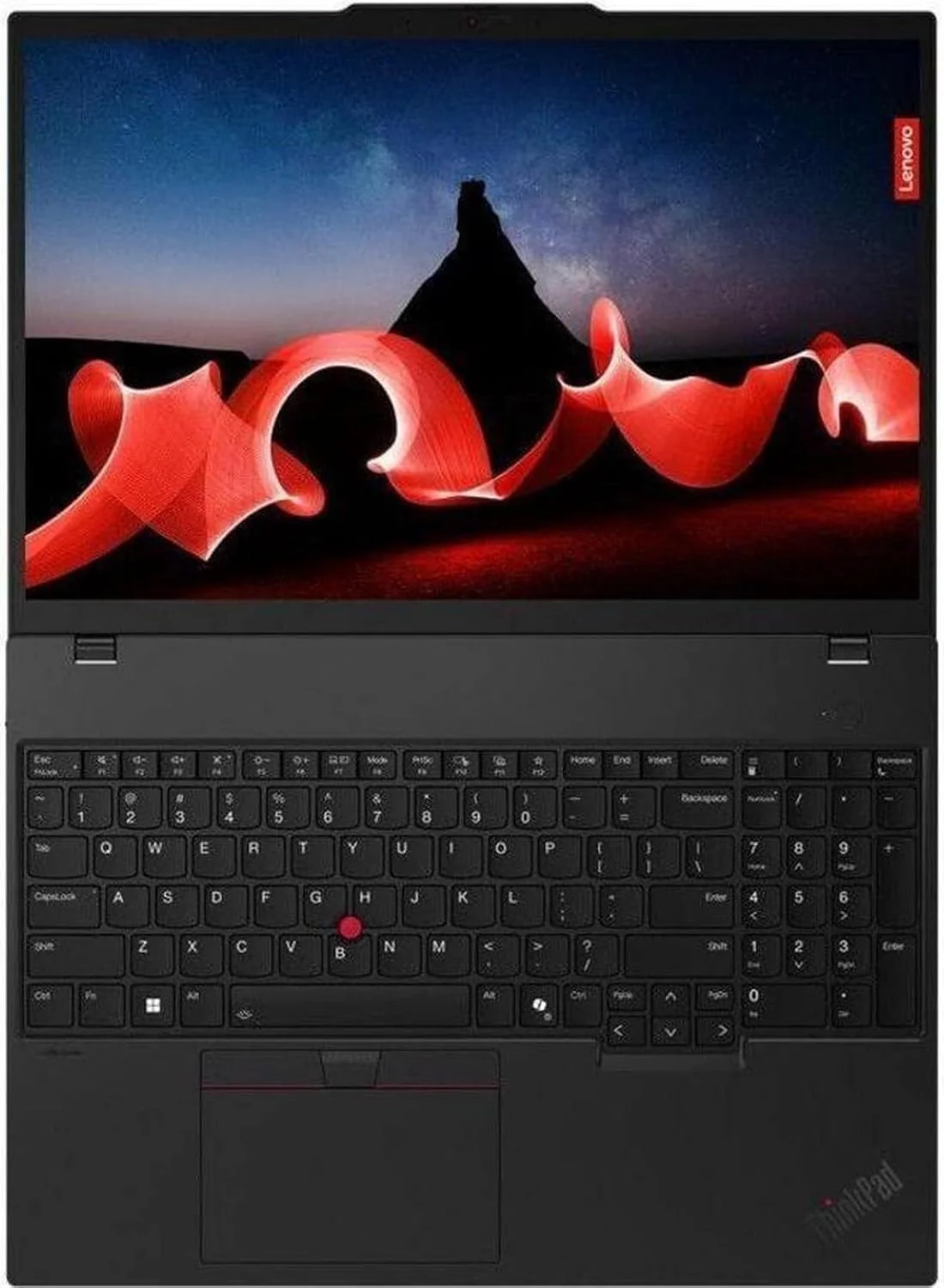 لپ تاپ تجاری لنوو ThinkPad T16 Gen 3 (صفحه نمایش لمسی 16 اینچی FHD+، پردازنده 12 هسته ای Intel Ultra 7 155U (>i7-1355U)، رم 32 گیگابایتی DDR5، حافظه SSD 1 ترابایتی) 2 x Thunderbolt 4، حسگر اثر انگشت، نور پس زمینه، وب کم 5 مگاپیکسلی، ویندوز 11 پرو، رایانه هوش مصنوعی 2025، مشکی