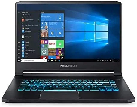 لپ تاپ گیمینگ Acer Predator Triton 500 با صفحه نمایش 15.6 اینچی FHD 144Hz، پردازنده Core i7-9750H، کیبورد با نور پس زمینه RGB، وب کم HD SHDR، Thunderbolt 3، HDMI، کارت گرافیک NVIDIA GeForce RTX 2060، ویندوز 10، مشکی (32 گیگابایت رم | 1 ترابایت PCIe SSD)