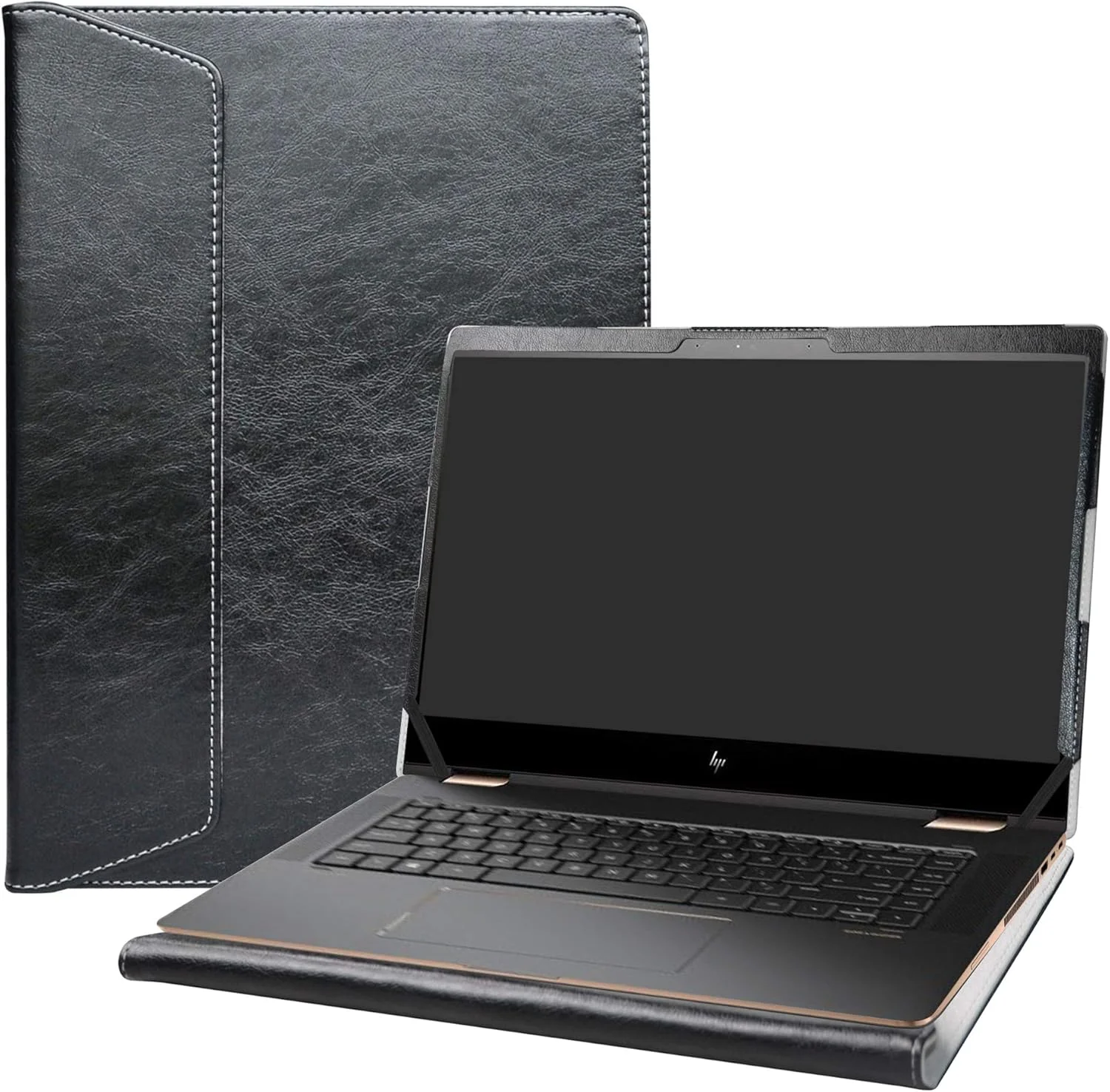 کاور محافظ لپ تاپ Alapmk برای لپ تاپ 15.6 اینچی HP Spectre x360 15-dfXXXX Series [هشدار: مناسب نیست]، مشکی