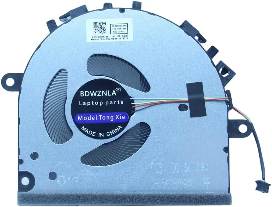 فن خنک کننده CPU لپ تاپ BDWZNLA مدل 5F10S14076 مناسب برای Lenovo V15 G4 AMN، فن DC28000K6F0 FCC2 086F F0BV DFS5K12B159AIC DC 5V 0.5A فن خنک کننده CPU لپ تاپ BDWZNLA مدل 5F10S14076 مناسب برای Lenovo V15 G4 AMN، فن DC28000K6F0 FCC2 086F F0BV DFS5K12B159AIC DC 5V 0.5A