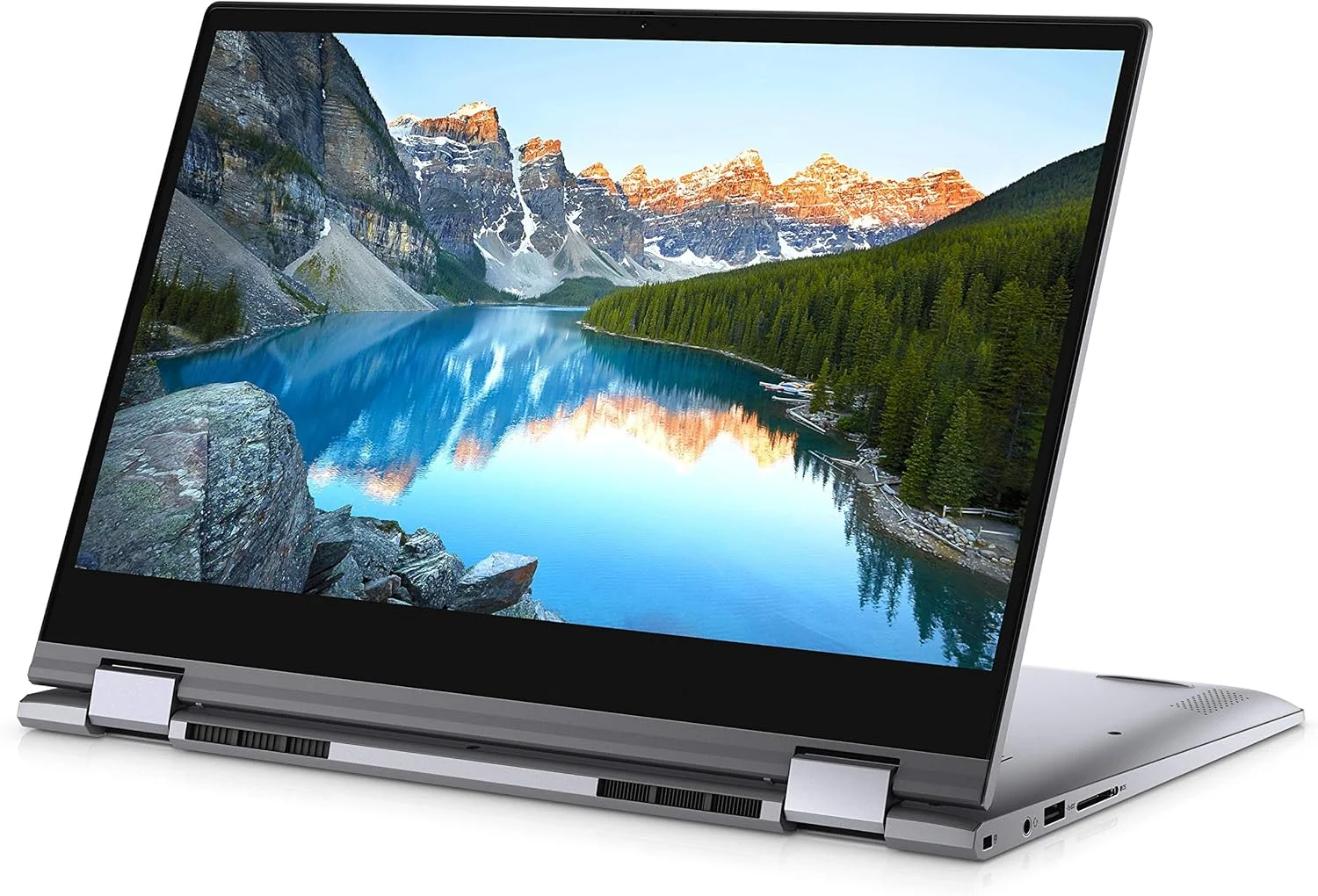 لپ تاپ لمسی 14 اینچی Dell Inspiron 14 5000 2-in-1 FHD مدل 2021، پردازنده Intel Core i5-1035G1، رم 8 گیگابایت، SSD 512 گیگابایت، کیبورد با نور پس زمینه، HDMI، Wi-Fi 6، وب کم، ویندوز 10، خاکستری، به همراه لوازم جانبی IFT لپ تاپ لمسی 14 اینچی Dell Inspiron 14 5000 2-in-1 FHD مدل 2021، پردازنده Intel Core i5-1035G1، رم 8 گیگابایت، SSD 512 گیگابایت، کیبورد با نور پس زمینه، HDMI، Wi-Fi 6، وب کم، ویندوز 10، خاکستری، به همراه لوازم جانبی IFT