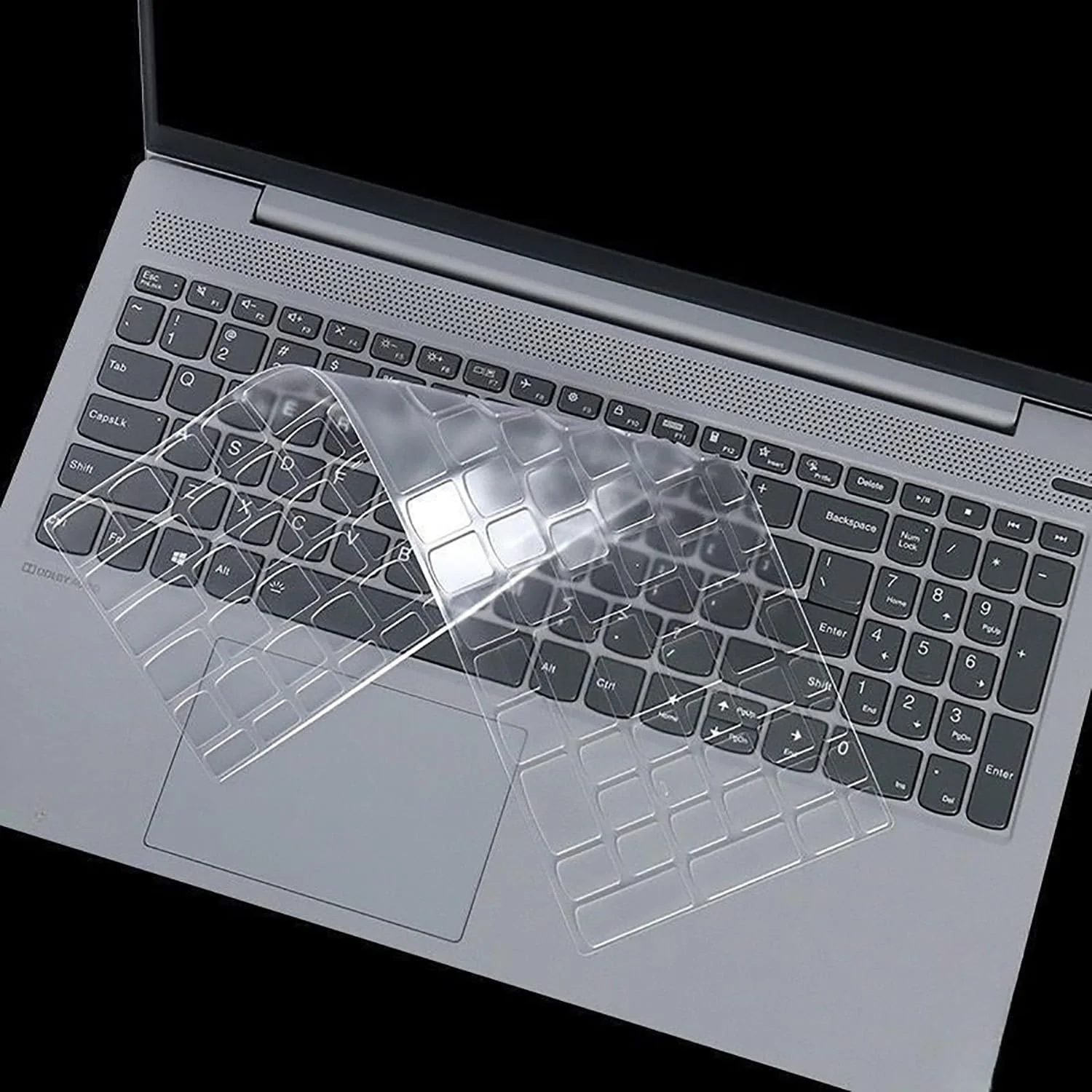 کاور کیبورد سازگار با لپ تاپ لنوو IdeaPad 1/Lenovo Newest V15 Gen 4 Business Laptop 15.6 اینچی/Lenovo IdeaPad Slim 3، جنس TPU، شفاف، بی صدا، ضد آب، مقاوم در برابر لکه کاور کیبورد سازگار با لپ تاپ لنوو IdeaPad 1/Lenovo Newest V15 Gen 4 Business Laptop 15.6 اینچی/Lenovo IdeaPad Slim 3، جنس TPU، شفاف، بی صدا، ضد آب، مقاوم در برابر لکه