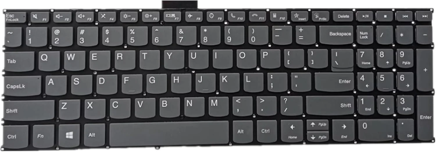 کیبورد لپ تاپ fqparts-cd برای Lenovo V15 G2-ALC V15 G2-ITL مشکی US طرح ایالات متحده
