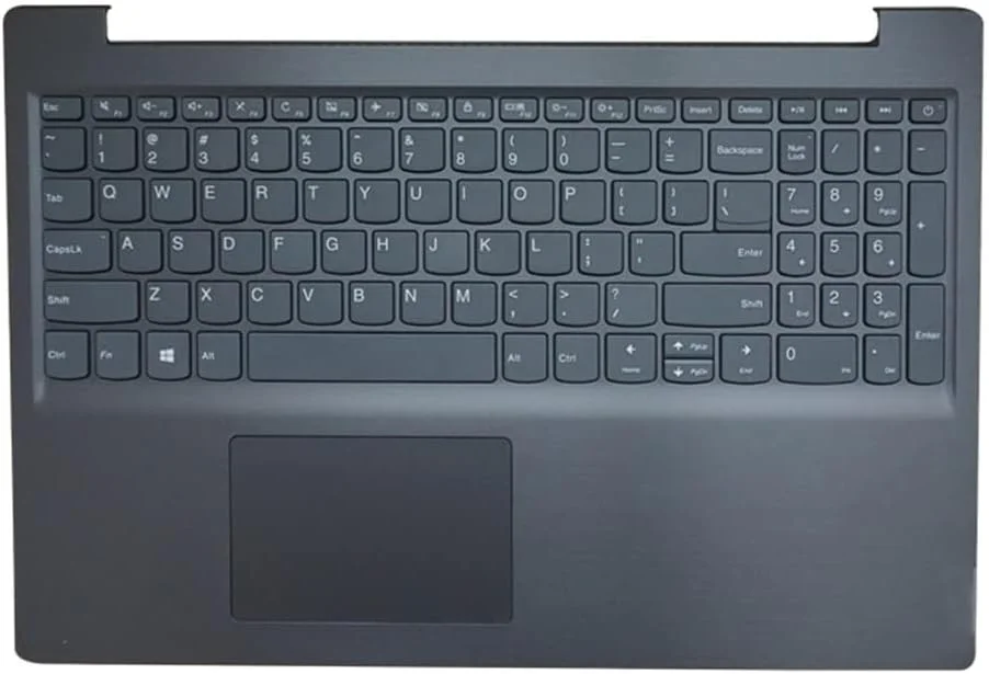 قاب بالایی لپ تاپ fqparts C Shell، کیبورد و تاچ پد برای Lenovo V15-IWL، رنگ مشکی، طرح بندی انگلیسی آمریکایی