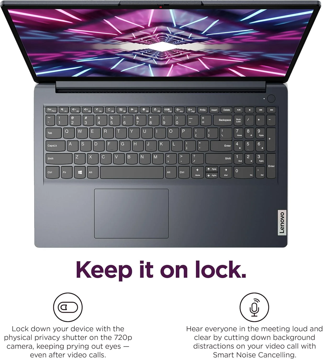 لپ تاپ لنوو IdeaPad (صفحه نمایش 15.6 اینچی FHD ضد تابش نور، پردازنده نسل دوازدهم Intel i5-1235U (بهتر از i7-1165G7)، رم 40 گیگابایتی، SSD 1 ترابایتی)، مناسب برای خانه، دانشجو، وب کم با شاتر، عمر باتری طولانی 10 ساعته، ویندوز 11 هوم در حالت S