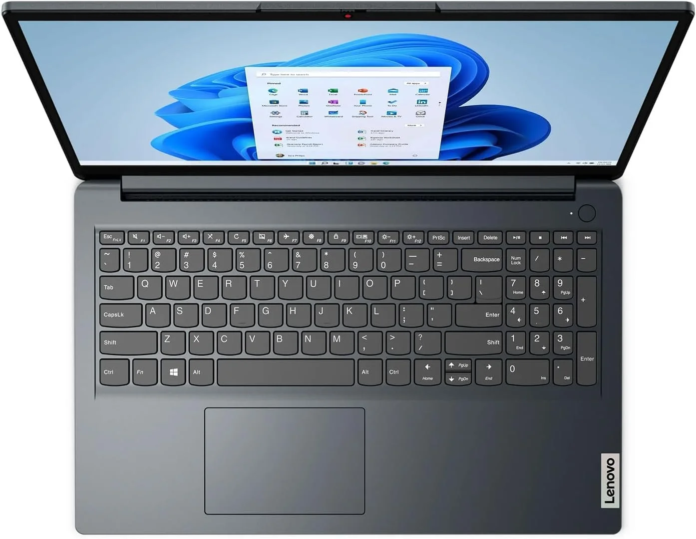 لپ تاپ لنوو IdeaPad 1 15IJL7 با صفحه نمایش 15.6 اینچی FHD IPS ضد تابش نور، پردازنده Celeron® N4500، رم 8 گیگابایتی، حافظه SSD 512 گیگابایتی، گرافیک یکپارچه Intel UHD، صفحه کلید انگلیسی عربی، ویندوز 11 پرو، آبی تیره [82LX00CCAX]