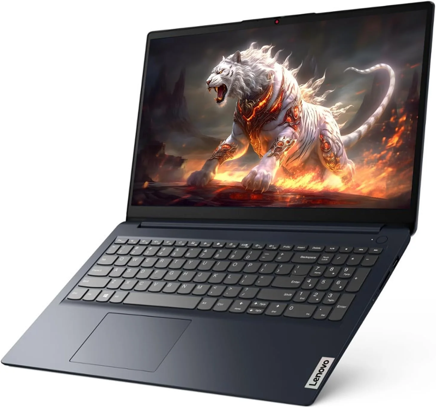 لپ تاپ تجاری لنوو IdeaPad با لایسنس مادام العمر آفیس، صفحه نمایش لمسی 15.6 اینچی FHD، پردازنده 10 هسته ای Intel i5-1235U، رم 24 گیگابایتی، SSD 1 ترابایتی، ویندوز 11 پرو، صفحه کلید عددی، Wi-Fi 6، همراه با قلم استایلوس