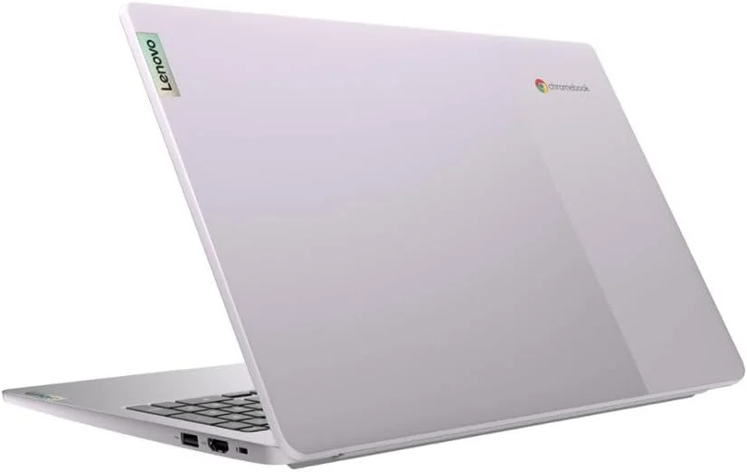 لپ تاپ 15.6 اینچی FHD Chromebook لنوو، IdeaPad 3i، پردازنده Intel Celeron N4500، رم 4 گیگابایتی، حافظه 128 گیگابایتی (64 گیگابایت eMMC + 64 گیگابایت حافظه فلش 5ave)، وب کم، HDMI، بلوتوث، سیستم عامل Chrome، خاکستری قطبی