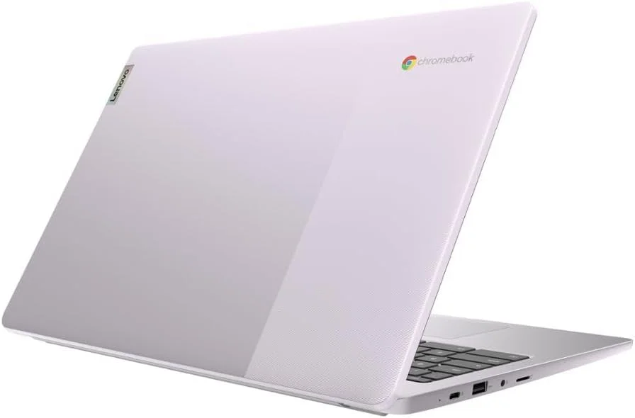 لپ تاپ 15.6 اینچی FHD Chromebook لنوو، IdeaPad 3i، پردازنده Intel Celeron N4500، رم 4 گیگابایتی، حافظه 128 گیگابایتی (64 گیگابایت eMMC + 64 گیگابایت حافظه فلش 5ave)، وب کم، HDMI، بلوتوث، سیستم عامل Chrome، خاکستری قطبی