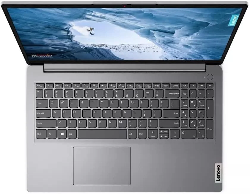 لپ تاپ لنوو IdeaPad 1i با صفحه نمایش 15.6 اینچی FHD، پردازنده نسل دوازدهم Intel Core i5-1235U ده هسته ای (10 هسته)، 16 گیگابایت رم DDR4، 512 گیگابایت PCIe NVMe SSD، HDMI، وب کم، Wi-Fi 6، بلوتوث، ویندوز 11 هوم (ارتقا یافته)
