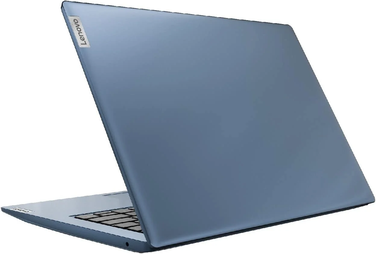 لپ تاپ 14 اینچی HD لنوو IdeaPad 1 (پردازنده Celeron N4020، رم 4 گیگابایتی، حافظه 64 گیگابایتی، ویندوز 10 هوم S Mode) - آبی یخی، 81VU0001UK