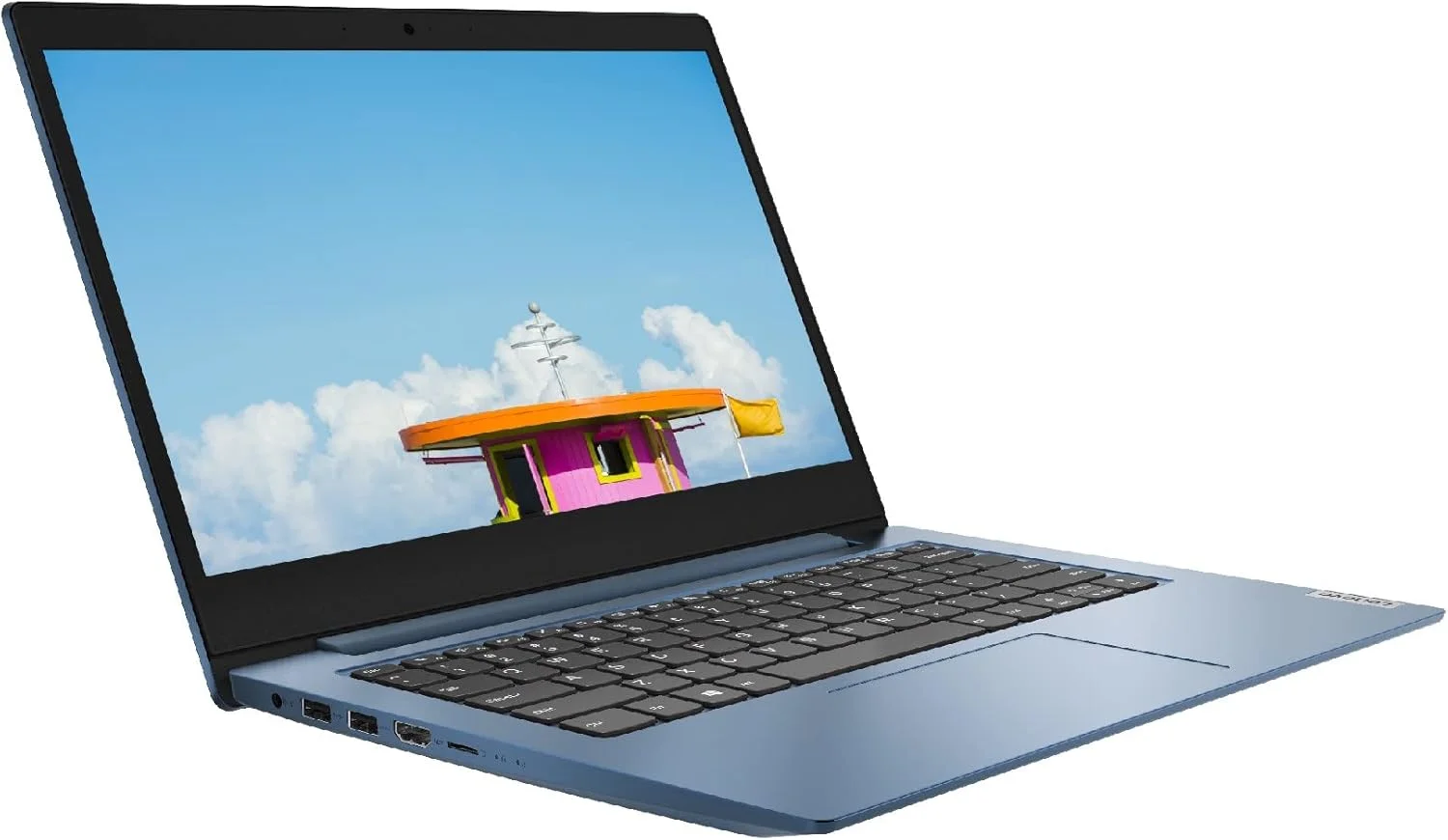 لپ تاپ 14 اینچی HD لنوو IdeaPad 1 (پردازنده Celeron N4020، رم 4 گیگابایتی، حافظه 64 گیگابایتی، ویندوز 10 هوم S Mode) - آبی یخی، 81VU0001UK لپ تاپ 14 اینچی HD لنوو IdeaPad 1 (پردازنده Celeron N4020، رم 4 گیگابایتی، حافظه 64 گیگابایتی، ویندوز 10 هوم S Mode) - آبی یخی، 81VU0001UK