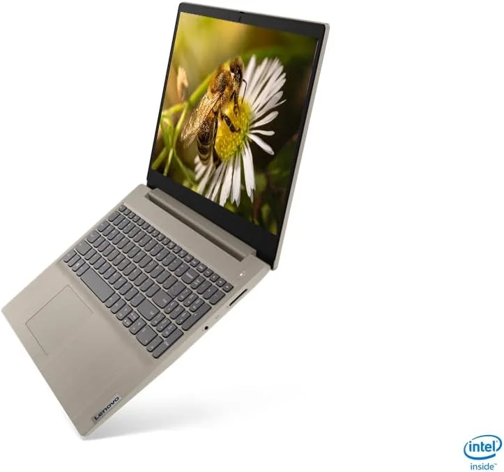 لپ تاپ 15.6 اینچی FHD ضد تابش نور لنوو IdeaPad 3، پردازنده Intel Core i3-1115G4 تا 4.1 گیگاهرتز، 20 گیگابایت DDR4، 512 گیگابایت SSD، وب کم، HDMI، بلوتوث، حسگر اثر انگشت، ویندوز 10 Home S، پد ماوس TWE، بادامی (ارتقا یافته) لپ تاپ 15.6 اینچی FHD ضد تابش نور لنوو IdeaPad 3، پردازنده Intel Core i3-1115G4 تا 4.1 گیگاهرتز، 20 گیگابایت DDR4، 512 گیگابایت SSD، وب کم، HDMI، بلوتوث، حسگر اثر انگشت، ویندوز 10 Home S، پد ماوس TWE، بادامی (ارتقا یافته)