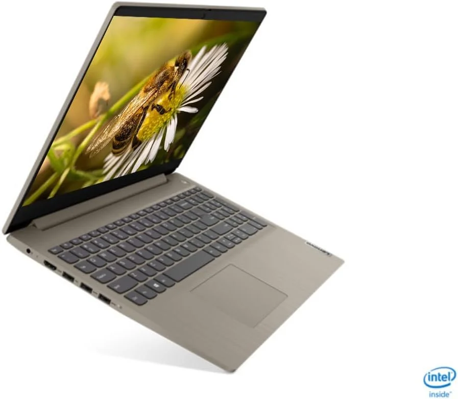 لپ تاپ 15.6 اینچی FHD ضد تابش نور لنوو IdeaPad 3، پردازنده Intel Core i3-1115G4 تا 4.1 گیگاهرتز، 20 گیگابایت DDR4، 512 گیگابایت SSD، وب کم، HDMI، بلوتوث، حسگر اثر انگشت، ویندوز 10 Home S، پد ماوس TWE، بادامی (ارتقا یافته) لپ تاپ 15.6 اینچی FHD ضد تابش نور لنوو IdeaPad 3، پردازنده Intel Core i3-1115G4 تا 4.1 گیگاهرتز، 20 گیگابایت DDR4، 512 گیگابایت SSD، وب کم، HDMI، بلوتوث، حسگر اثر انگشت، ویندوز 10 Home S، پد ماوس TWE، بادامی (ارتقا یافته)