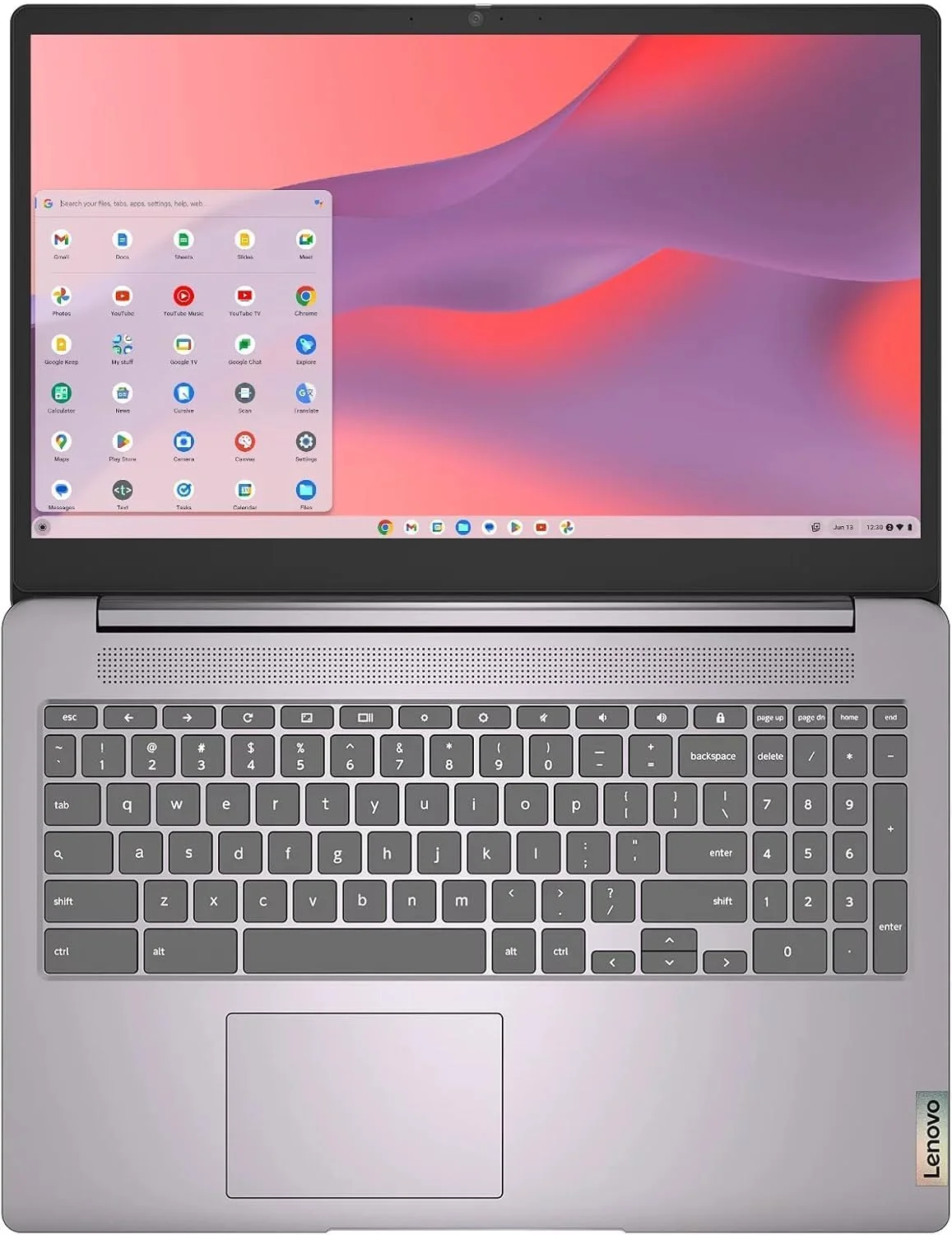 لپ تاپ 15.6 اینچی FHD لنوو IdeaPad 3i Chromebook، پردازنده Intel Celeron N4500، حافظه 4 گیگابایتی، حافظه ذخیره سازی 64 گیگابایتی eMMC، سیستم عامل Chrome، خاکستری قطبی با لوازم جانبی لپ تاپ 15.6 اینچی FHD لنوو IdeaPad 3i Chromebook، پردازنده Intel Celeron N4500، حافظه 4 گیگابایتی، حافظه ذخیره سازی 64 گیگابایتی eMMC، سیستم عامل Chrome، خاکستری قطبی با لوازم جانبی