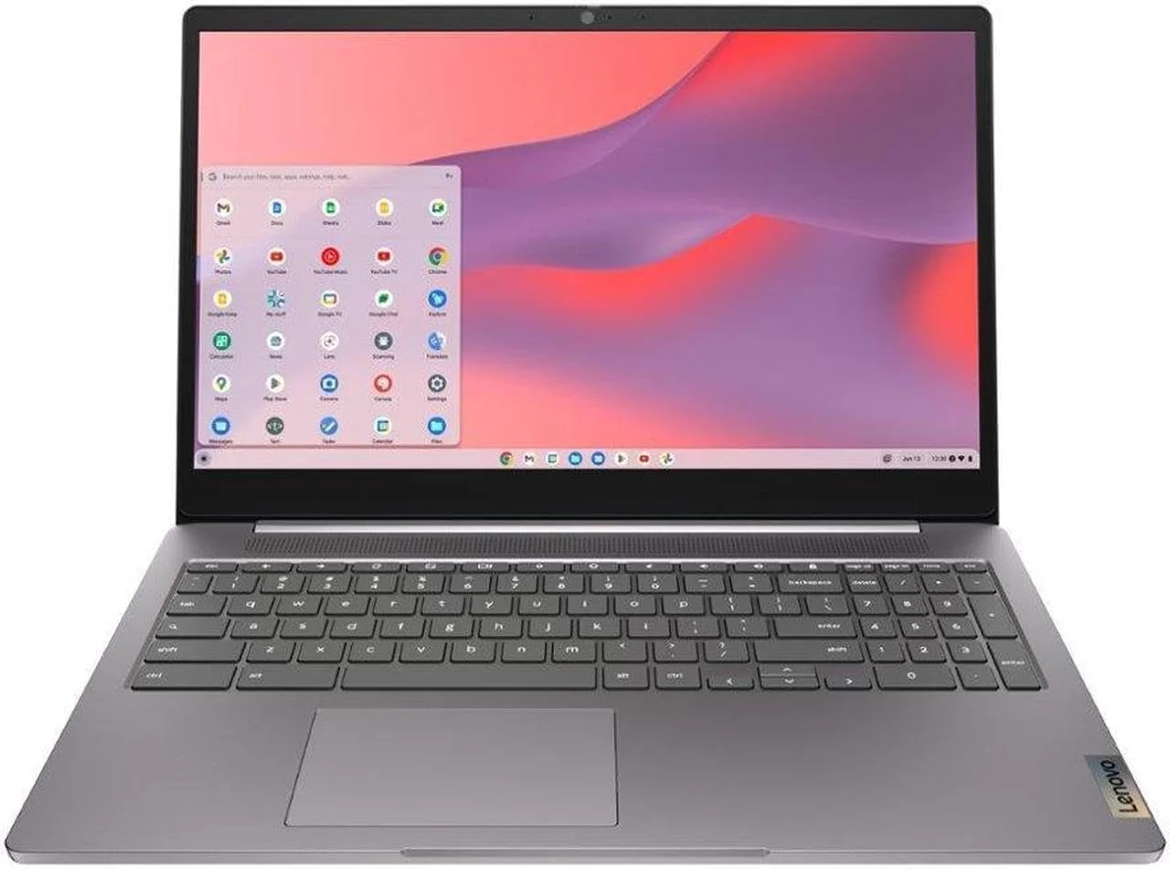 لپ تاپ لنوو IdeaPad 3i Chromebook با صفحه نمایش 15.6 اینچی FHD 1920 x 1080 | پردازنده Intel Celeron N4500 1.1GHz | گرافیک Intel UHD | دوربین | خاکستری | 4 گیگابایت رم | 64 گیگابایت SSD | سیستم عامل Chrome | همراه با فلش مموری 64 گیگابایتی USB لپ تاپ لنوو IdeaPad 3i Chromebook با صفحه نمایش 15.6 اینچی FHD 1920 x 1080 | پردازنده Intel Celeron N4500 1.1GHz | گرافیک Intel UHD | دوربین | خاکستری | 4 گیگابایت رم | 64 گیگابایت SSD | سیستم عامل Chrome | همراه با فلش مموری 64 گیگابایتی USB