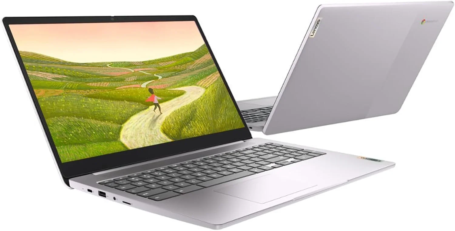 لپ تاپ کروم بوک 15.6 اینچی FHD لنوو IdeaPad 3i، پردازنده Intel Celeron N4500، رم 4 گیگابایتی، حافظه 192 گیگابایتی (64 گیگابایت eMMC + 128 گیگابایت حافظه فلش)، وب کم، Wi-Fi 6، بلوتوث، کارت خوان SD، HDMI، خاکستری قطبی، سیستم عامل Chrome لپ تاپ کروم بوک 15.6 اینچی FHD لنوو IdeaPad 3i، پردازنده Intel Celeron N4500، رم 4 گیگابایتی، حافظه 192 گیگابایتی (64 گیگابایت eMMC + 128 گیگابایت حافظه فلش)، وب کم، Wi-Fi 6، بلوتوث، کارت خوان SD، HDMI، خاکستری قطبی، سیستم عامل Chrome