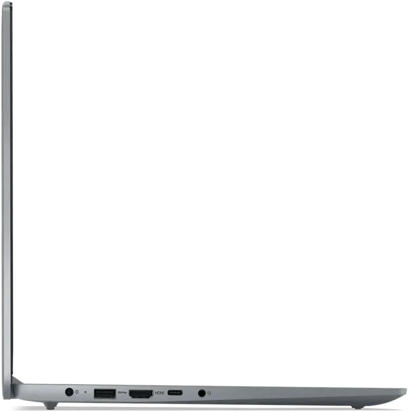 لپ تاپ لنوو IdeaPad Slim 3 15IAN8 با صفحه نمایش 15.6 اینچی FHD، پردازنده Intel i3-N305، رم 8 گیگابایتی، حافظه SSD 512 گیگابایتی، گرافیک Intel Iris Xe، کیبورد انگلیسی-عربی، ویندوز 11، خاکستری قطبی - [82XB005WAX]