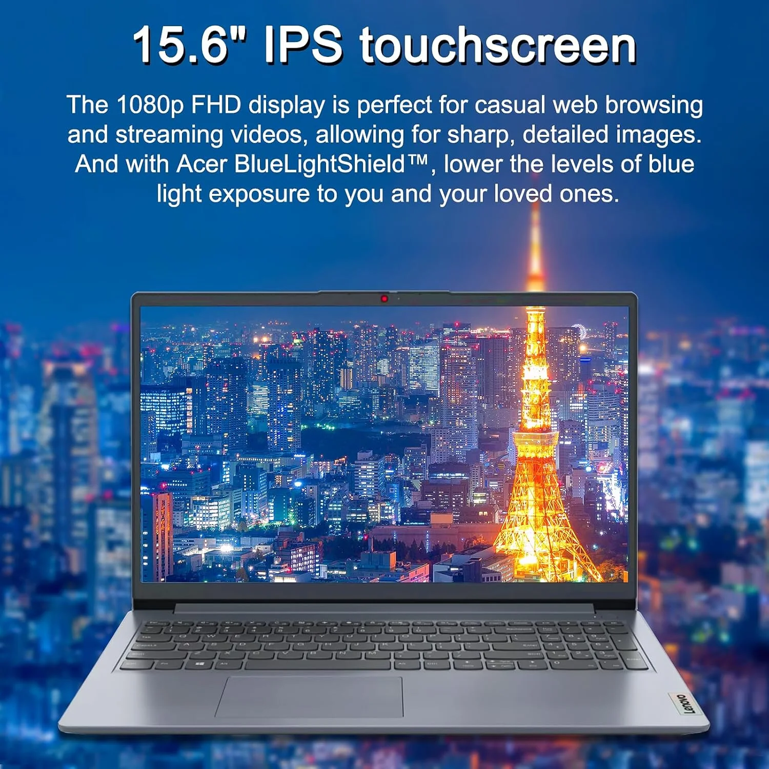 لپ تاپ لمسی 15.6 اینچی لنوو Ideapad 1i، پردازنده Intel Core i3-1215U، صفحه نمایش لمسی 15.6 اینچی FHD، رم 8 گیگابایتی، SSD 256 گیگابایتی، گرافیک Intel UHD، Wi-Fi، HDMI، ویندوز 11 هوم، خاکستری ابری لپ تاپ لمسی 15.6 اینچی لنوو Ideapad 1i، پردازنده Intel Core i3-1215U، صفحه نمایش لمسی 15.6 اینچی FHD، رم 8 گیگابایتی، SSD 256 گیگابایتی، گرافیک Intel UHD، Wi-Fi، HDMI، ویندوز 11 هوم، خاکستری ابری